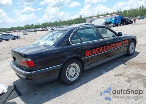 1997 BMW 740Il from USA, damaged, VIN WBAGJ8327VDM01744